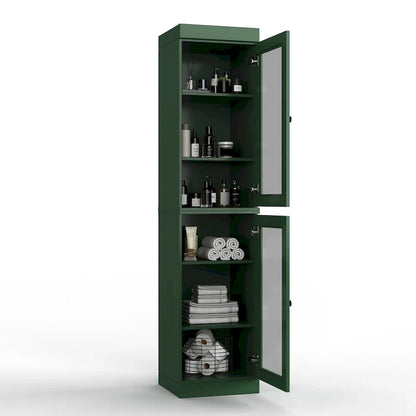 Meuble sous-vasque 100 % bois massif 42 cm avec portes en option par Palace Imports