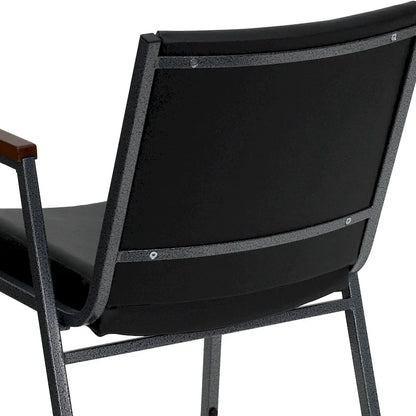 Chaise empilable robuste avec accoudoirs - 21P x 21L x 31H