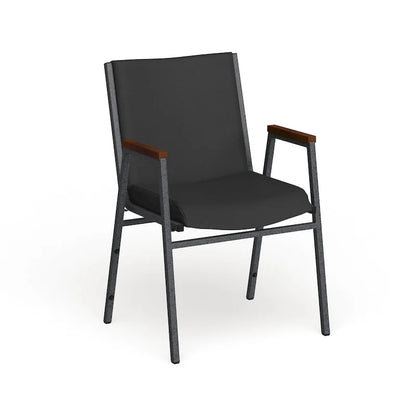 Chaise empilable robuste avec accoudoirs - 21P x 21L x 31H