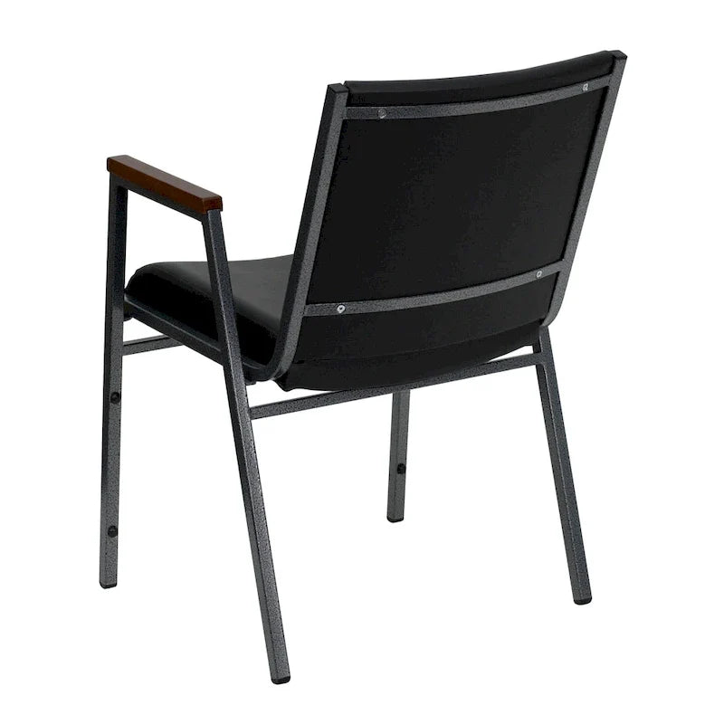 Chaise empilable robuste avec accoudoirs - 21P x 21L x 31H