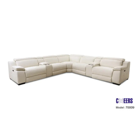 PREMIUM LEATHER POWER SECTIONAL SKU: SE0019